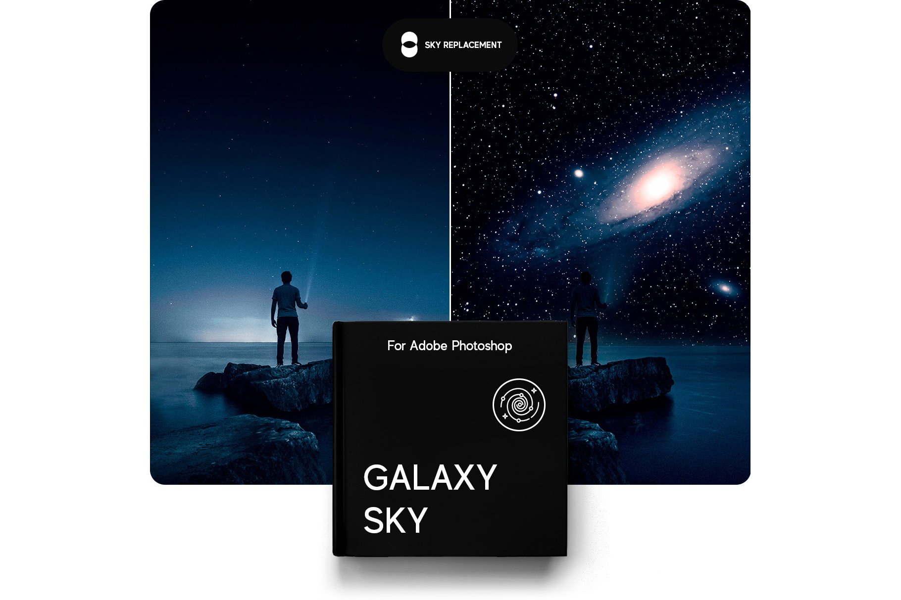 galaxy sky replacement pack for adobe photoshop 1 393