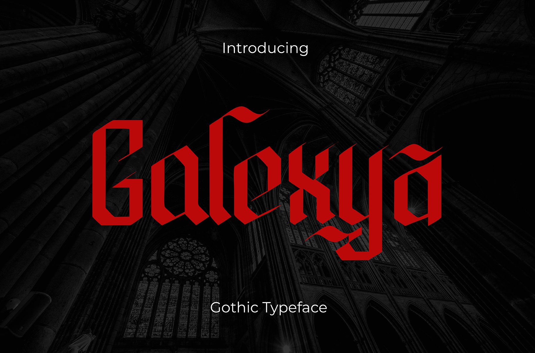 Galexya Blackletter cover image.