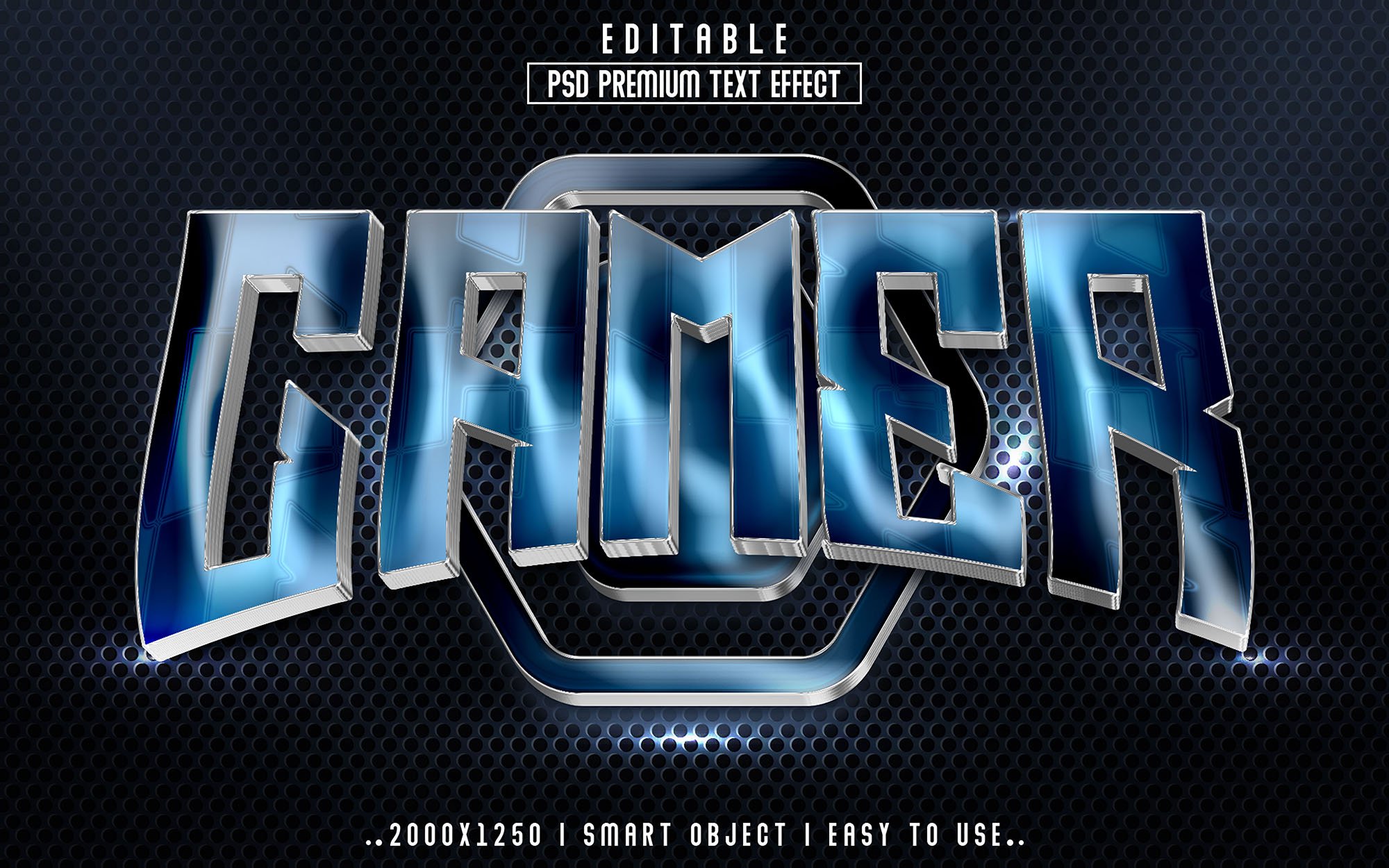 Gamer 3D Editable Text Effect stylecover image.