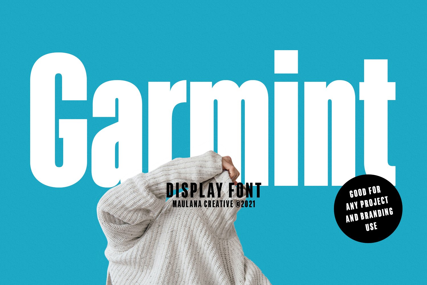 Garmint Sans Serif Display Font cover image.