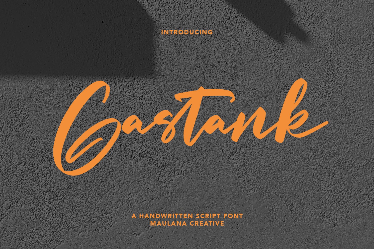 Gastank Script Font cover image.