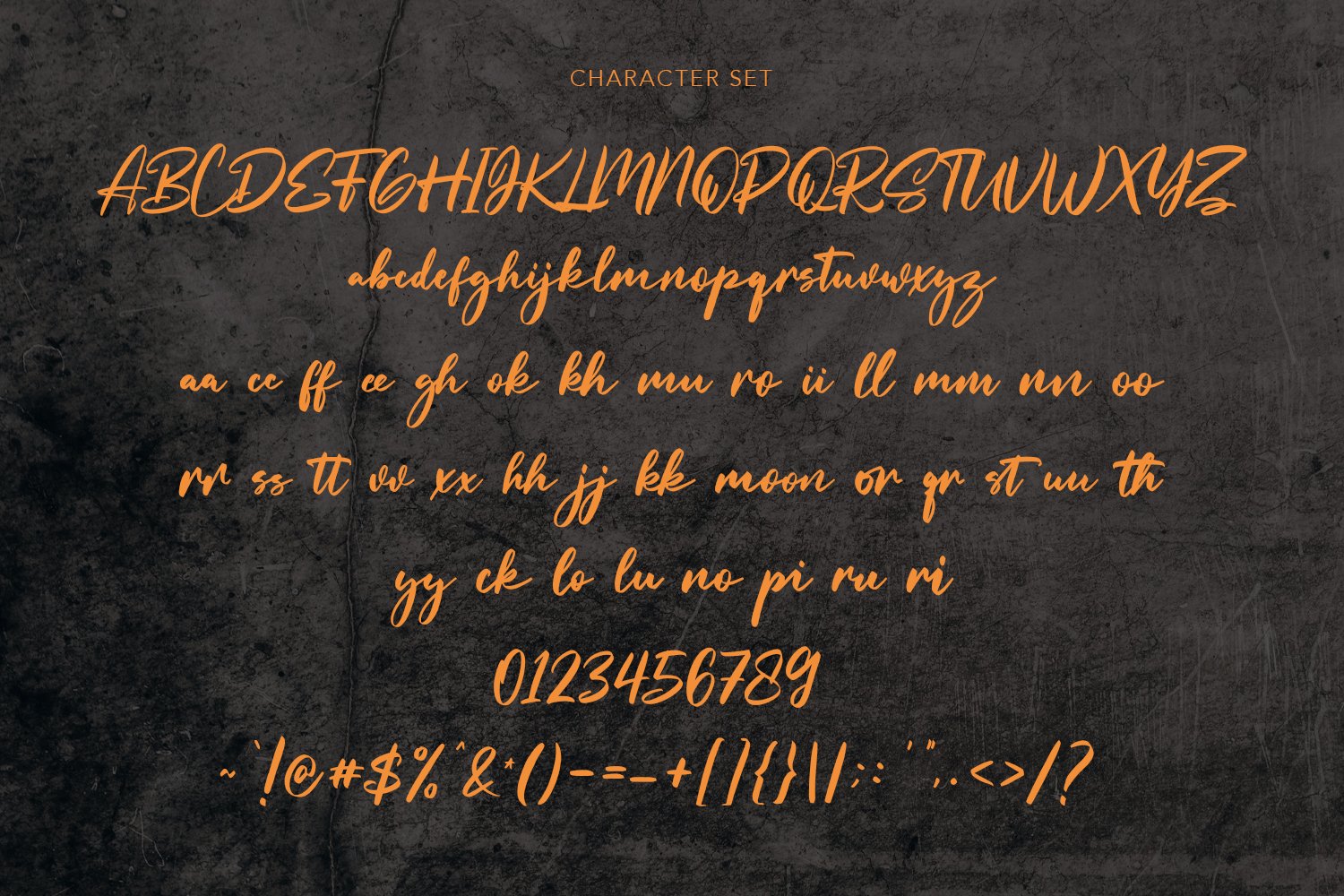 gastank script font 10 818