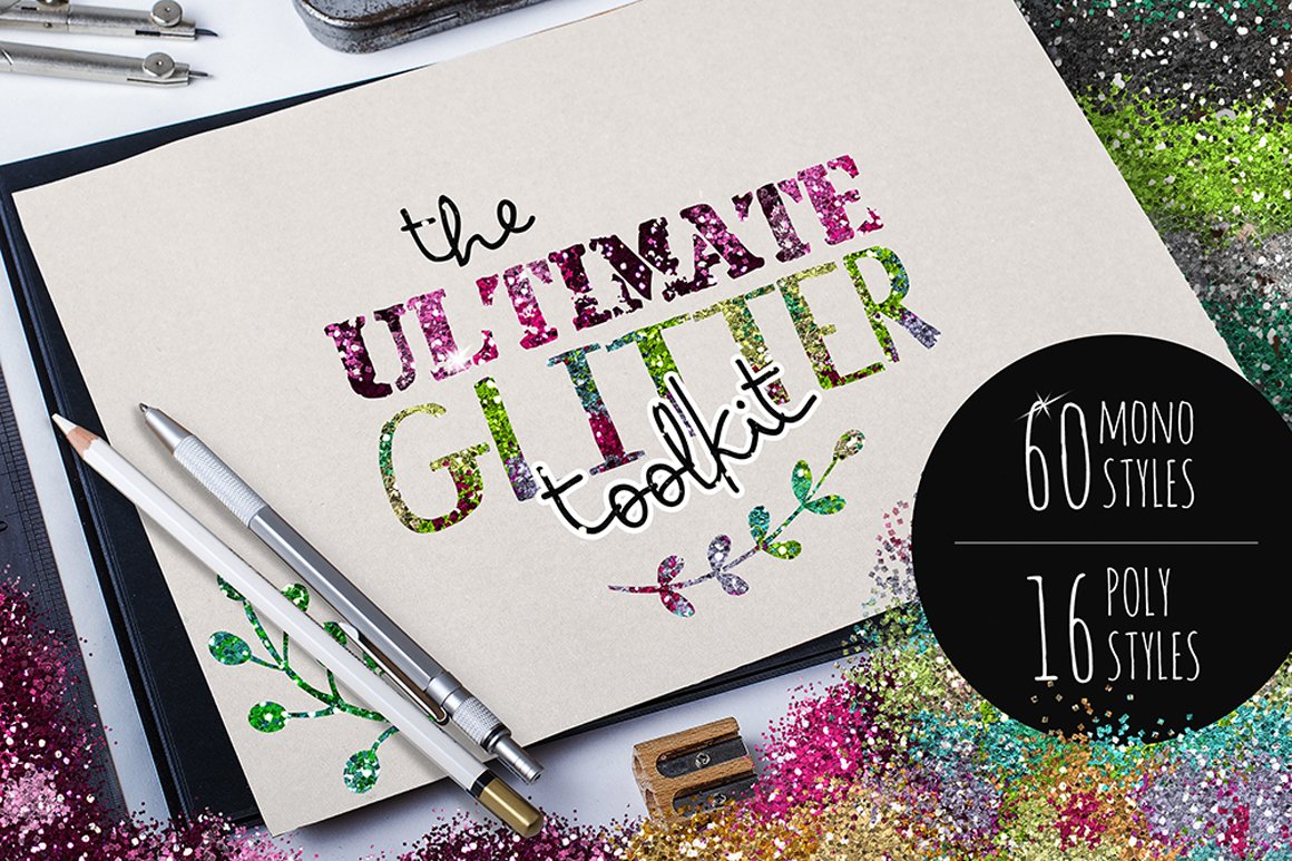 The Ultimate Glitter Toolkit for PScover image.