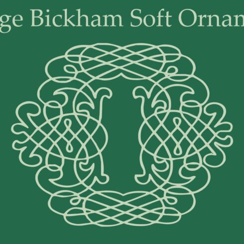 George Bickham Soft Ornaments cover image.