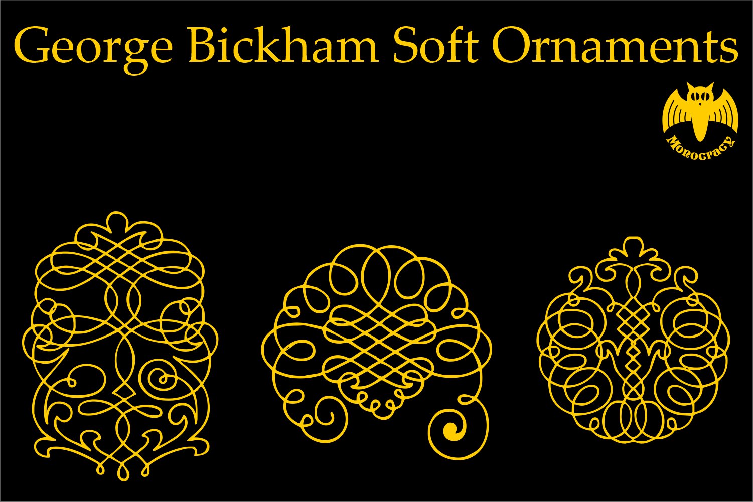 George Bickham Soft Ornaments preview image.