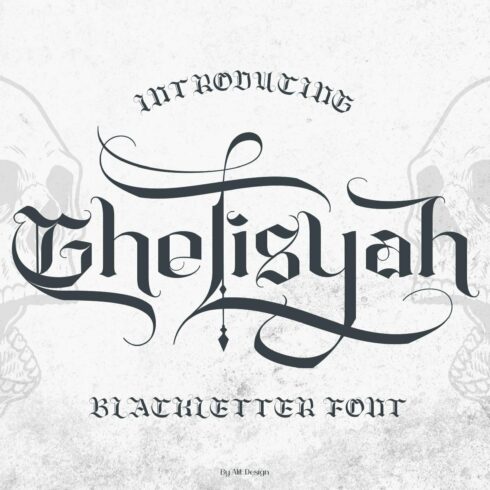 Ghelisyah Typeface cover image.