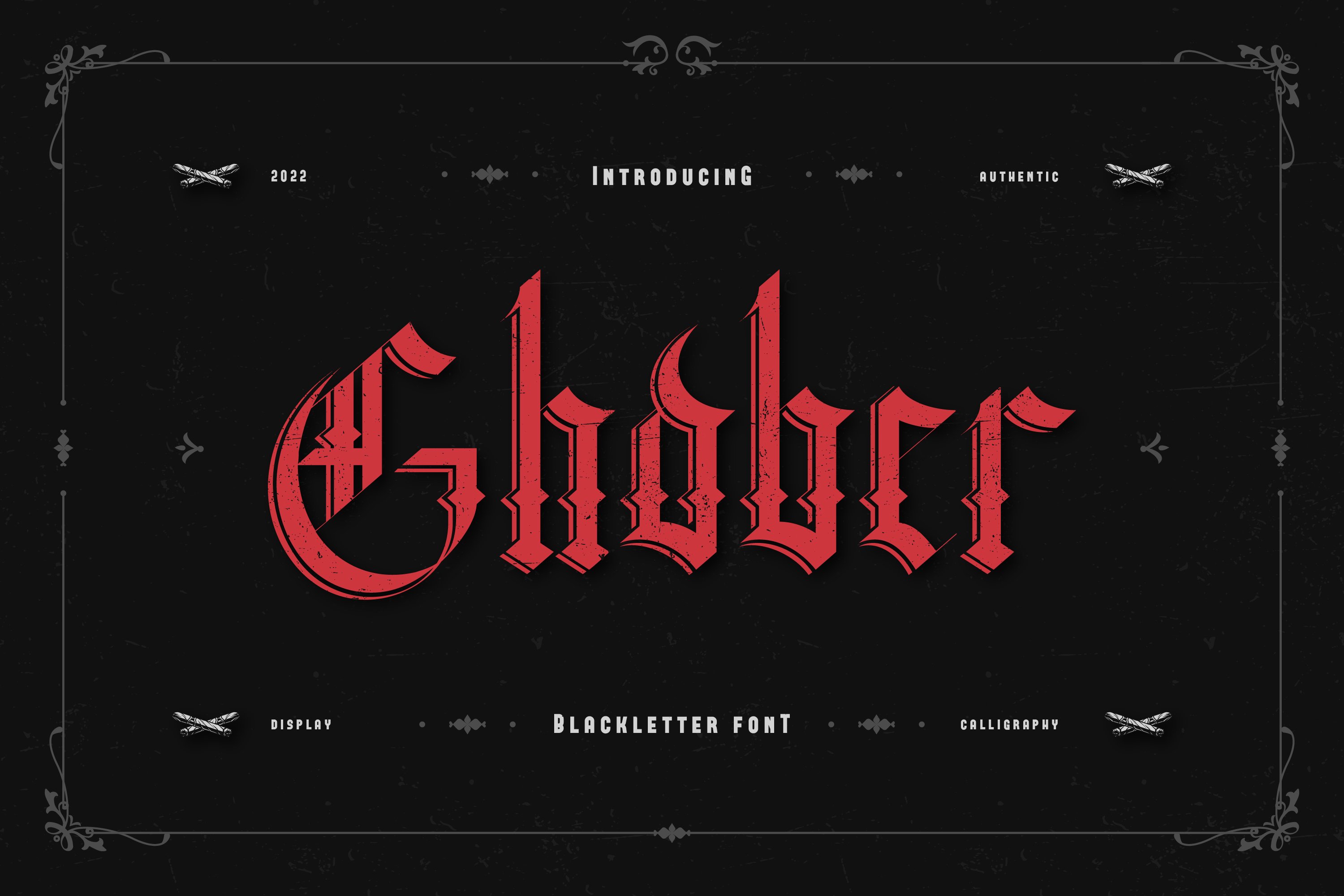 Ghober Display Blackletter cover image.