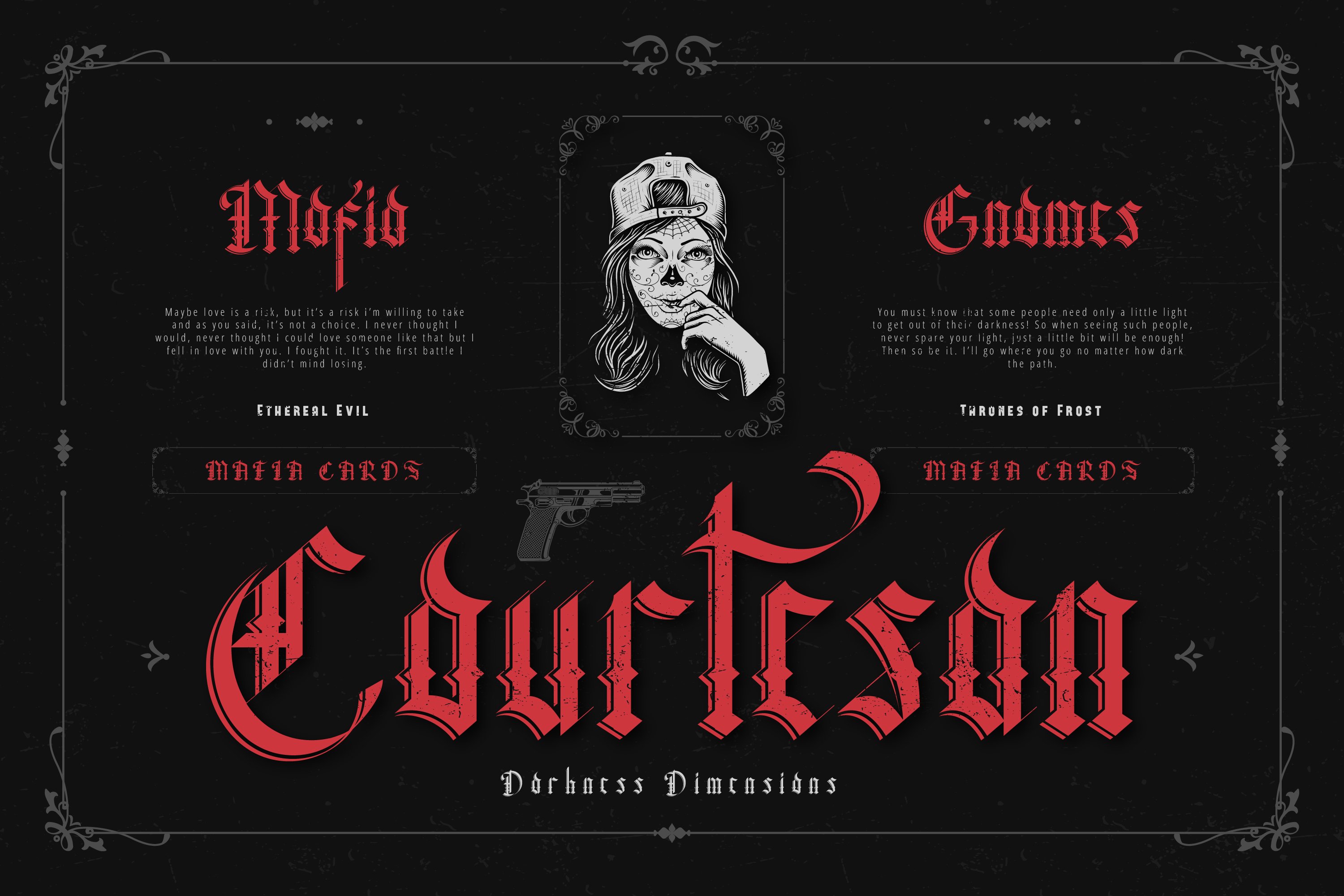 Ghober Display Blackletter preview image.