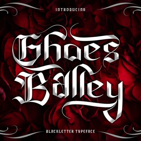 Ghoes Balley Typeface cover image.