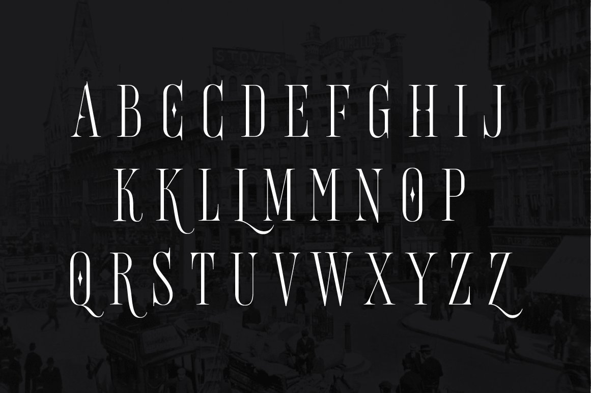 Ghost Dancer Font preview image.