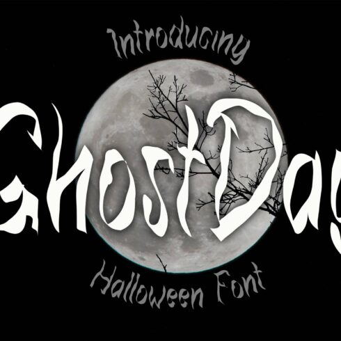 Ghost Day - Halloween Horror Font cover image.