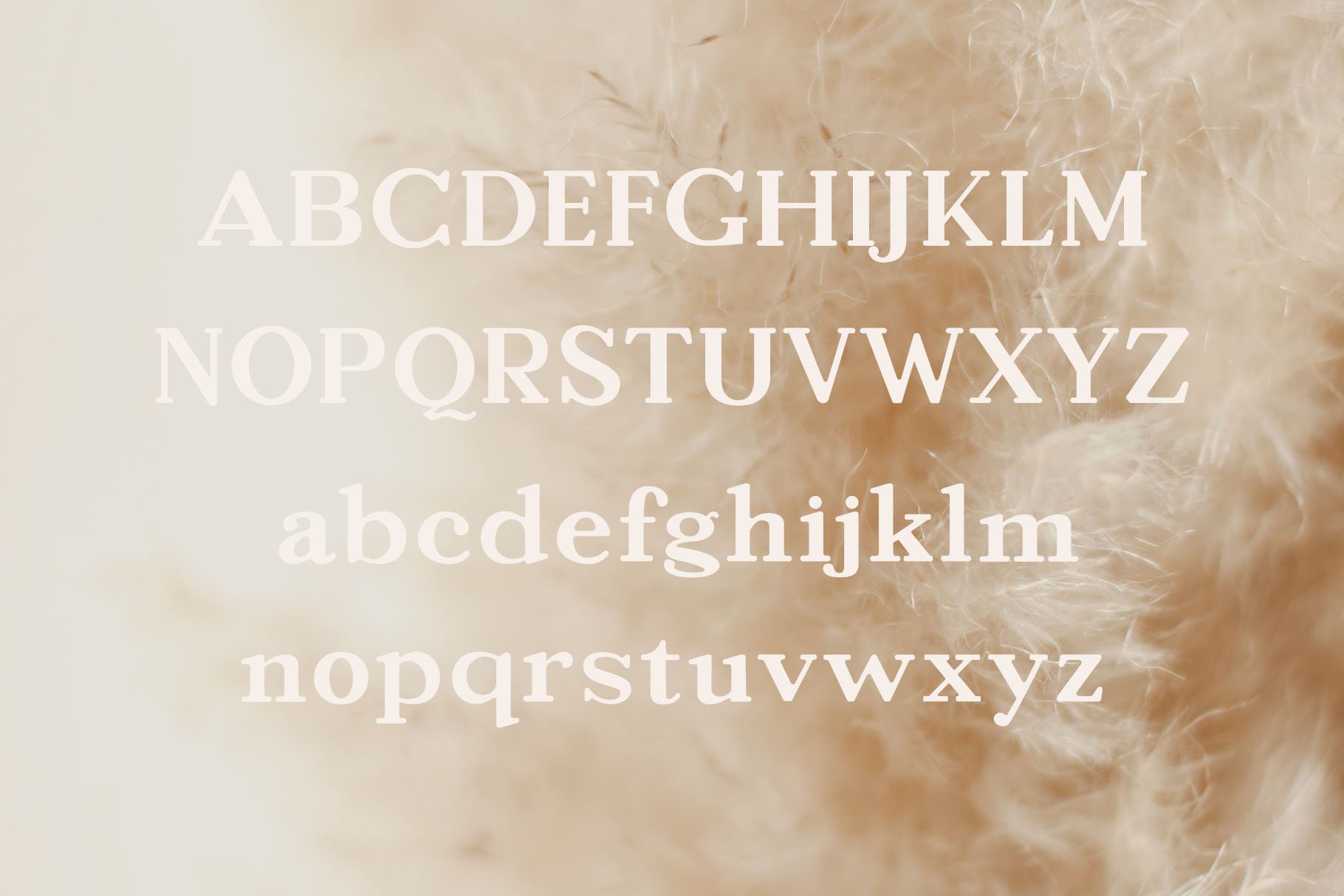 Gillty Ligature Font preview image.