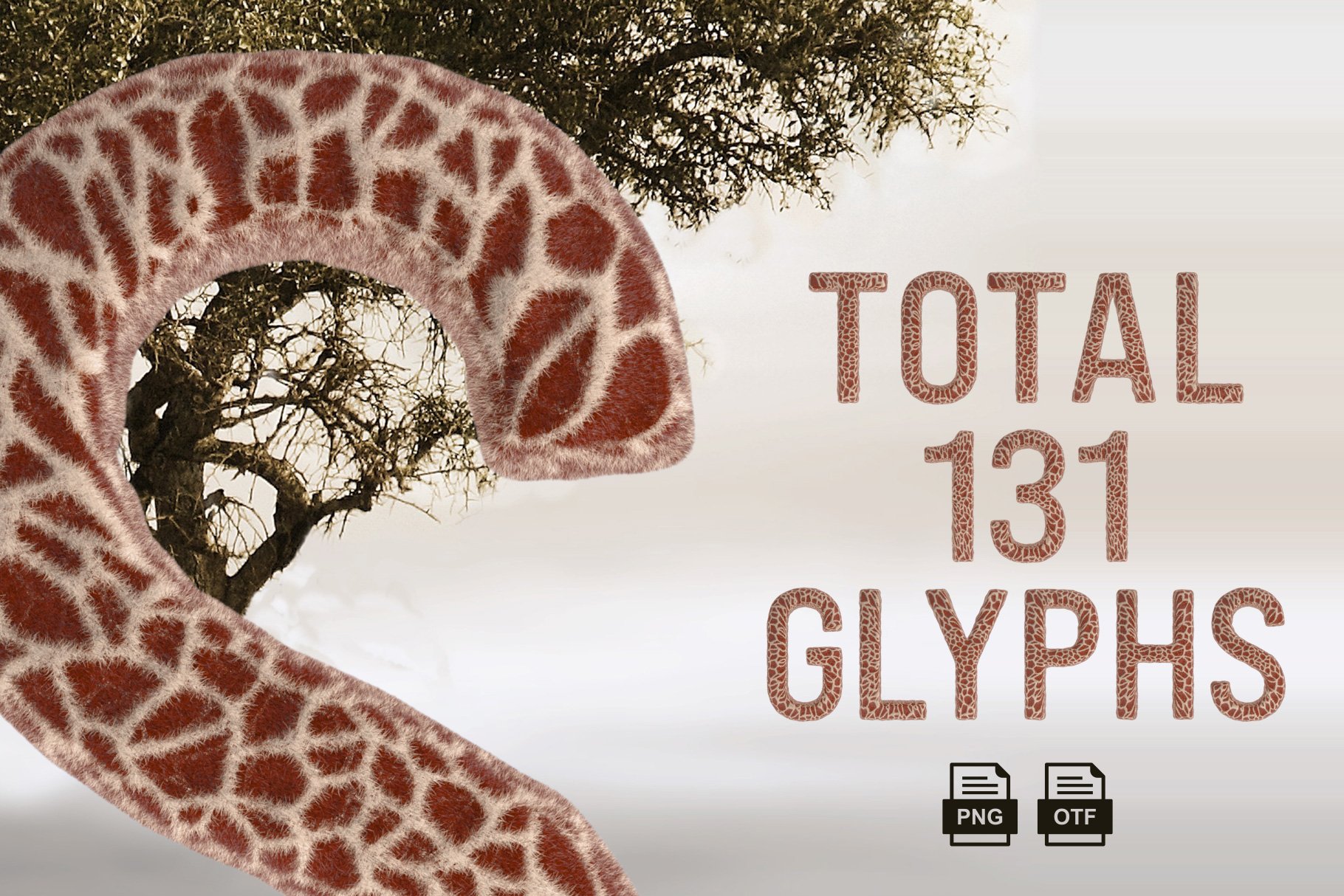giraffe font 04 792