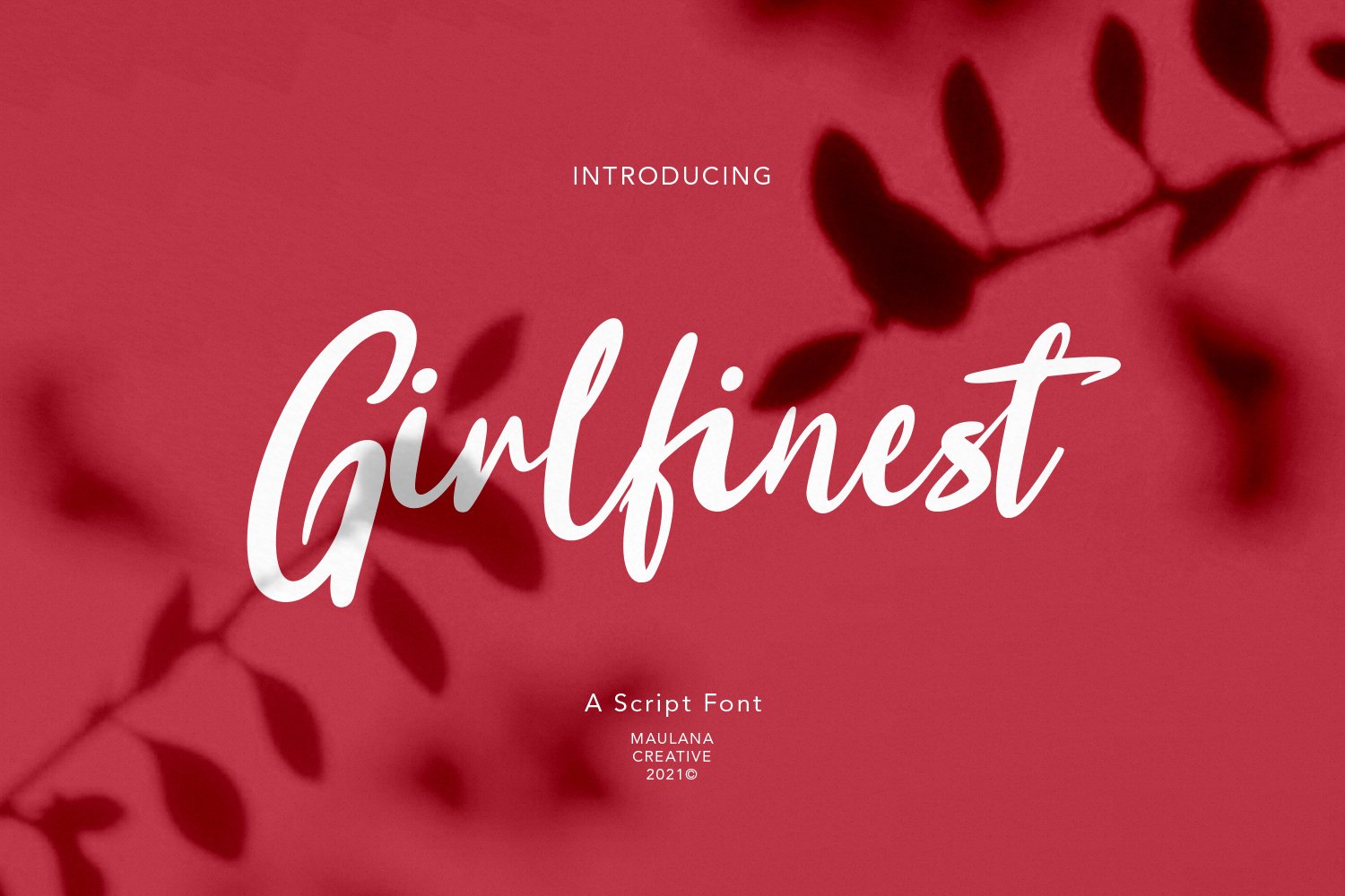 Girlfinest Script Font cover image.