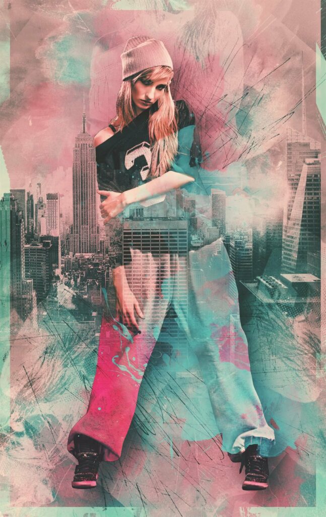 Grunge 2 Photoshop Action – MasterBundles