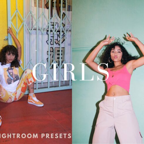 Girls Lightroom Presets 2022cover image.