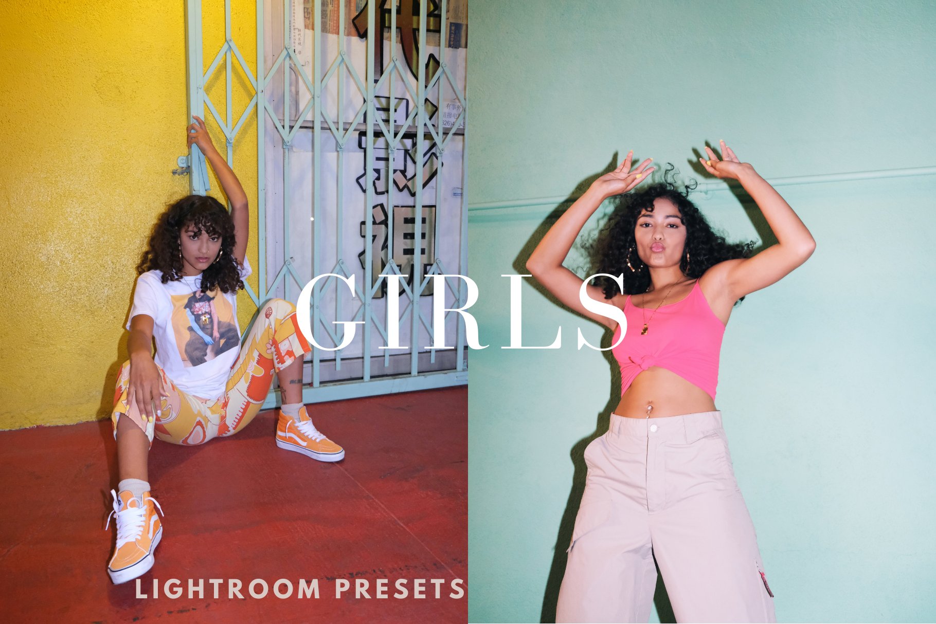 Girls Lightroom Presets 2022cover image.