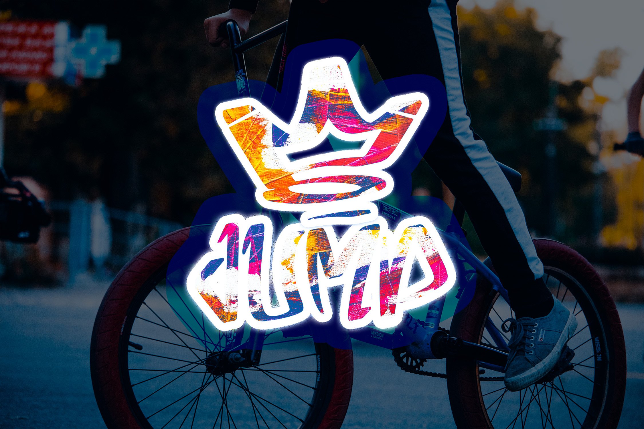 GLOWST - Graffiti Font preview image.