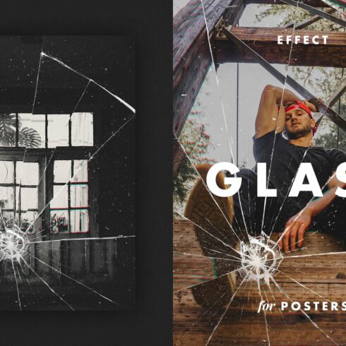 Glass Fracture Effect for Posterscover image.