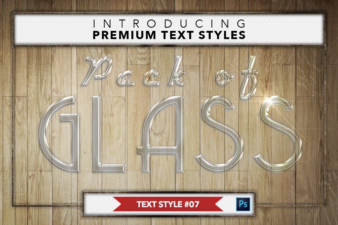 glass text styles pack one example7 624