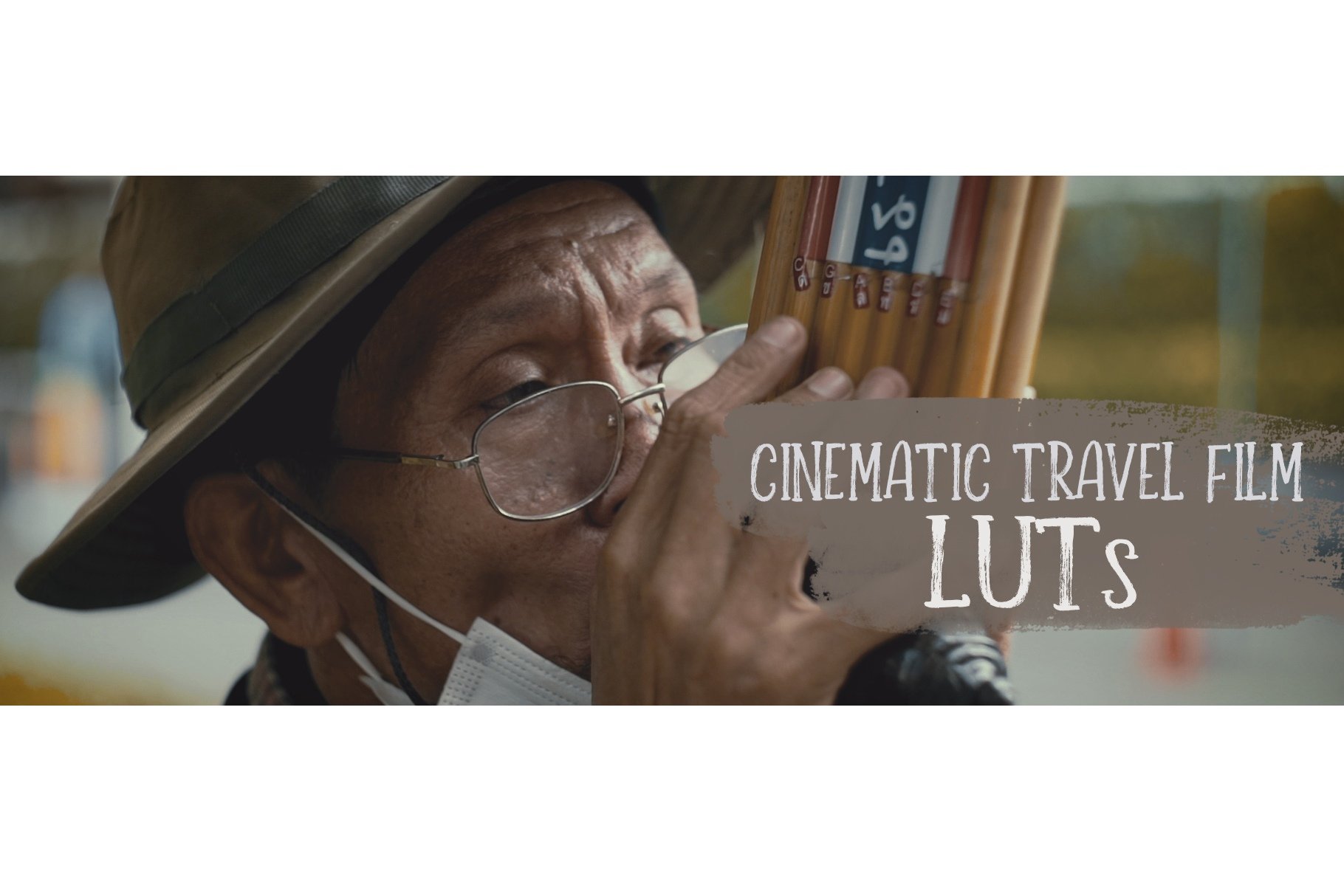 Cinematic Travel Film LUTscover image.