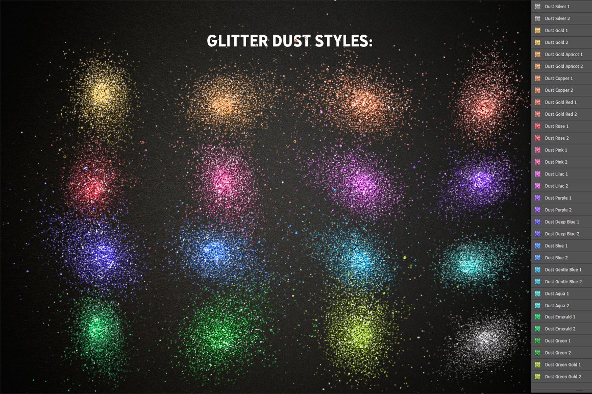 glitter photoshop dust sparkle 618