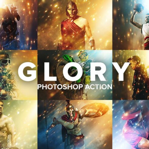 Glory Photoshop Actioncover image.