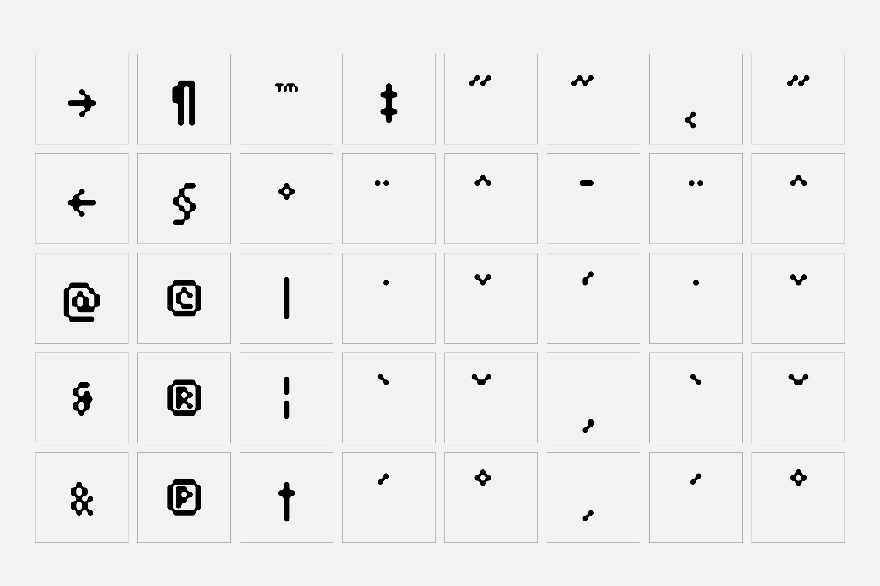 glyph chart sb modem 11 753