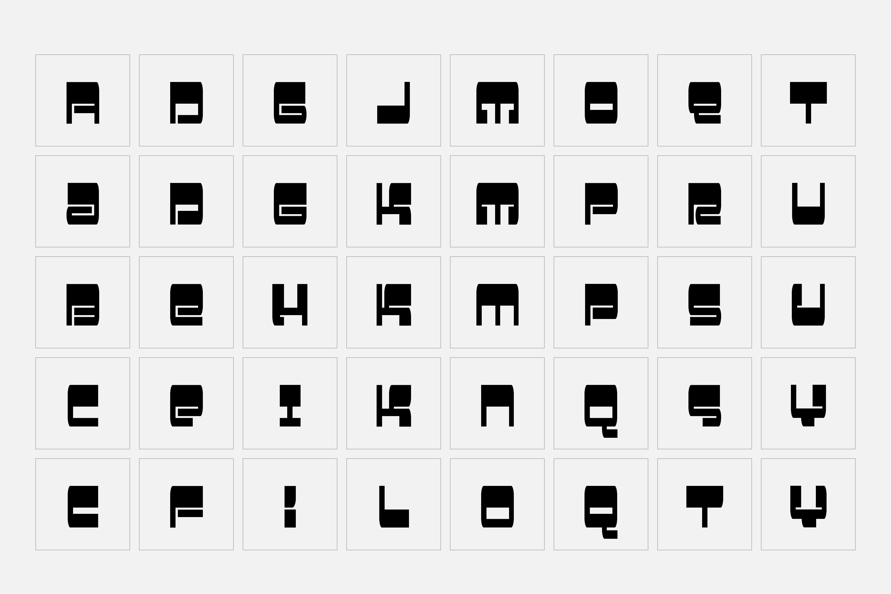 glyph chart sb sublevel 1 363