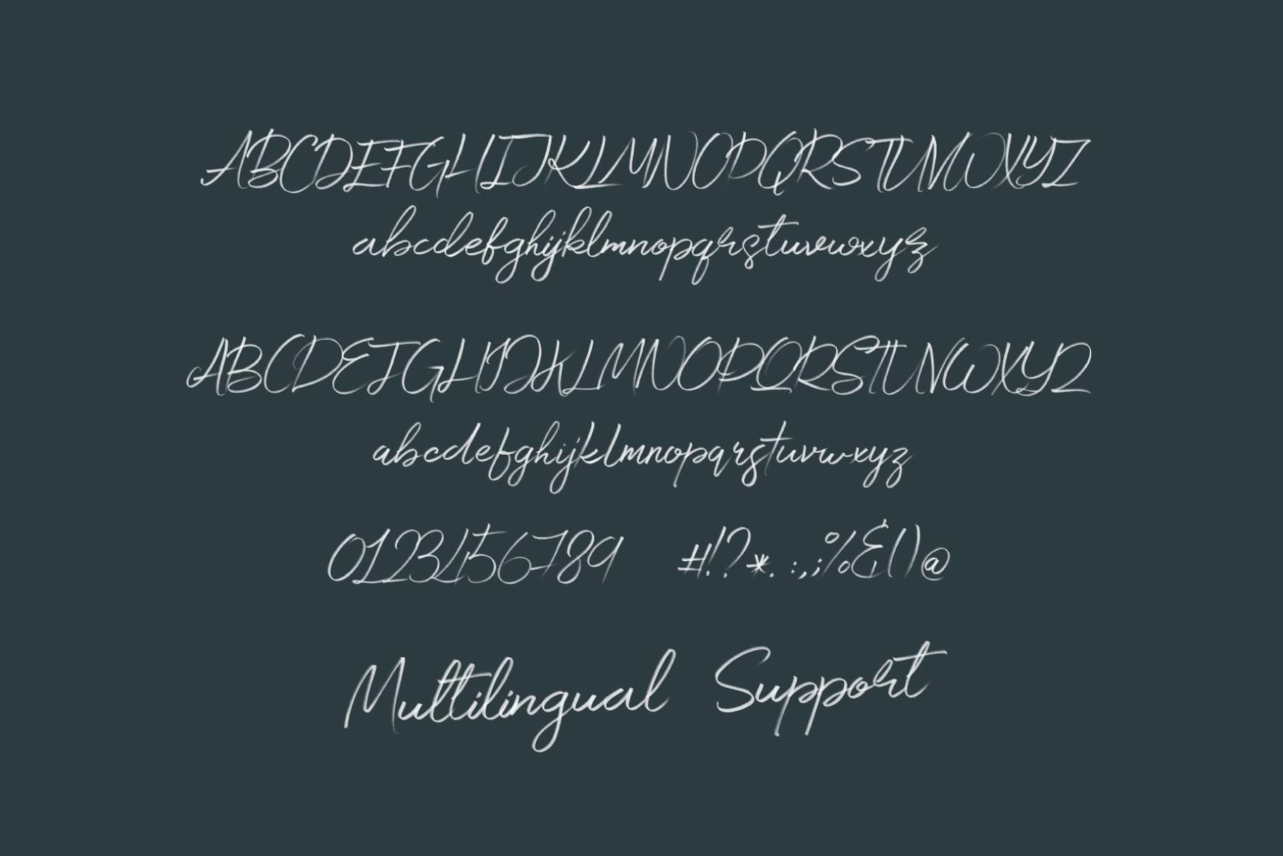 Southern Bay - Opentype SVG Typeface preview image.