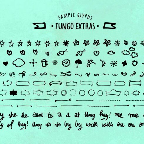 FUNGO EXTRAS (150 Glyphs) cover image.