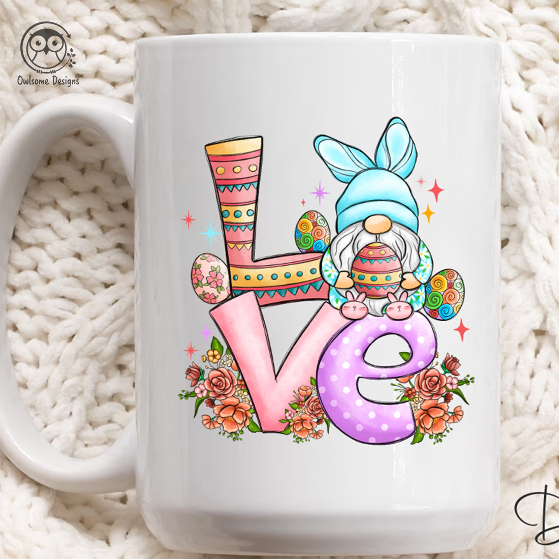 gnome love easter day png sublimation 137