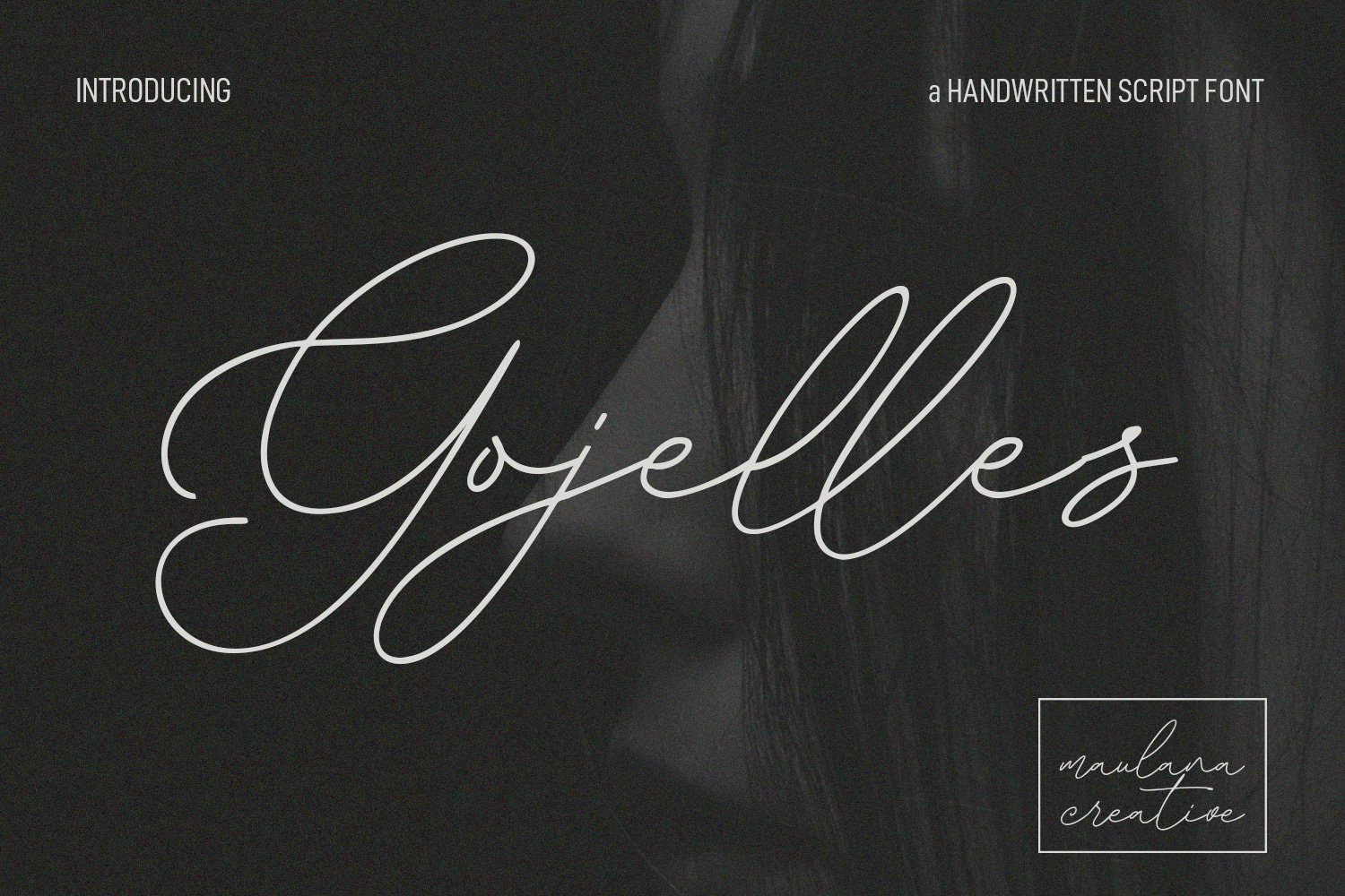 Gojelles Signature Script Font cover image.