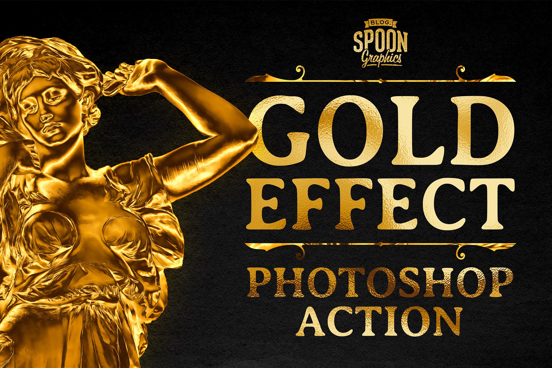 Turn Anything into Gold in Photoshopcover image.