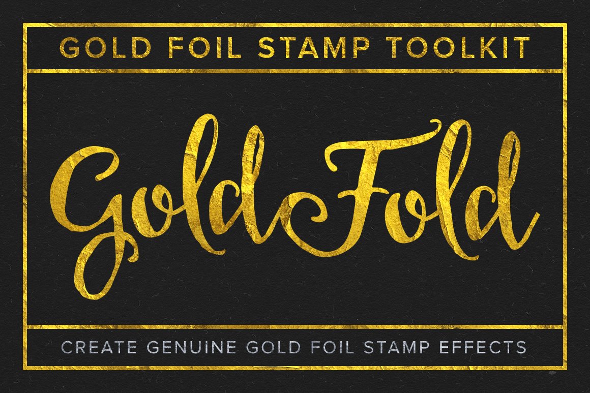 Gold Fold - Gold Foil Stamp Toolkitcover image.