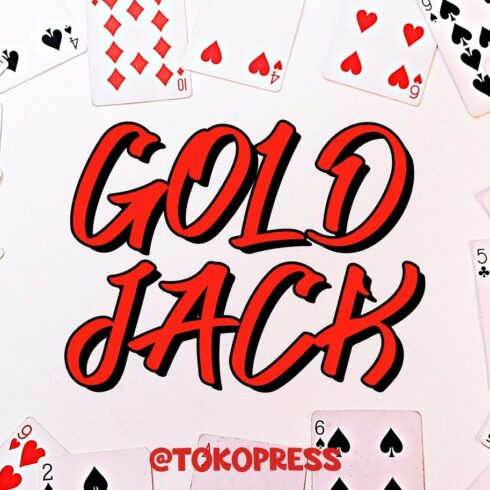 Gold Jack- Handwriting font cover image.