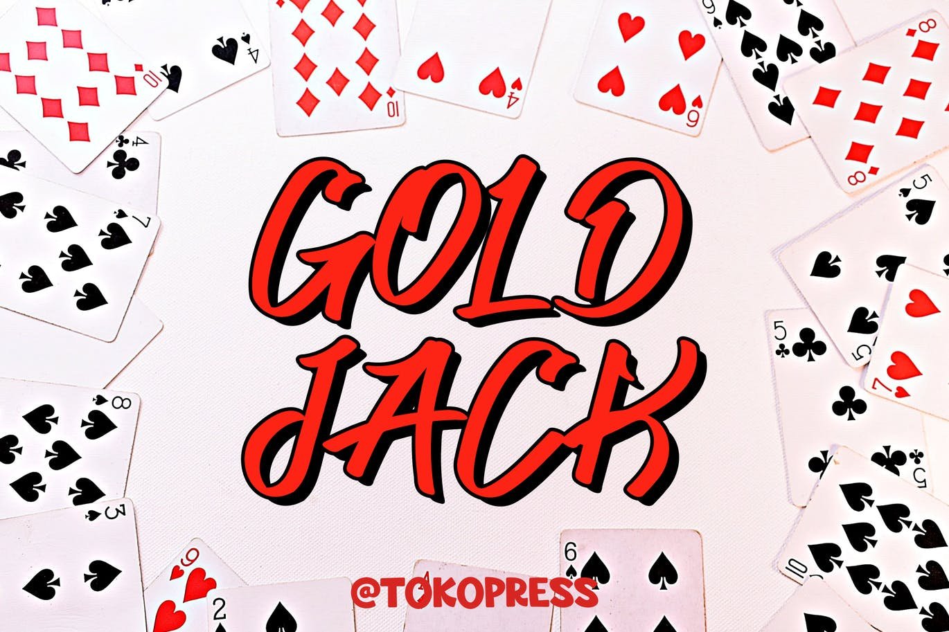 Gold Jack- Handwriting font cover image.