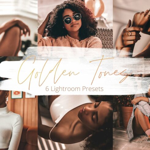 Golden Tones - Lightroom Presets Setcover image.