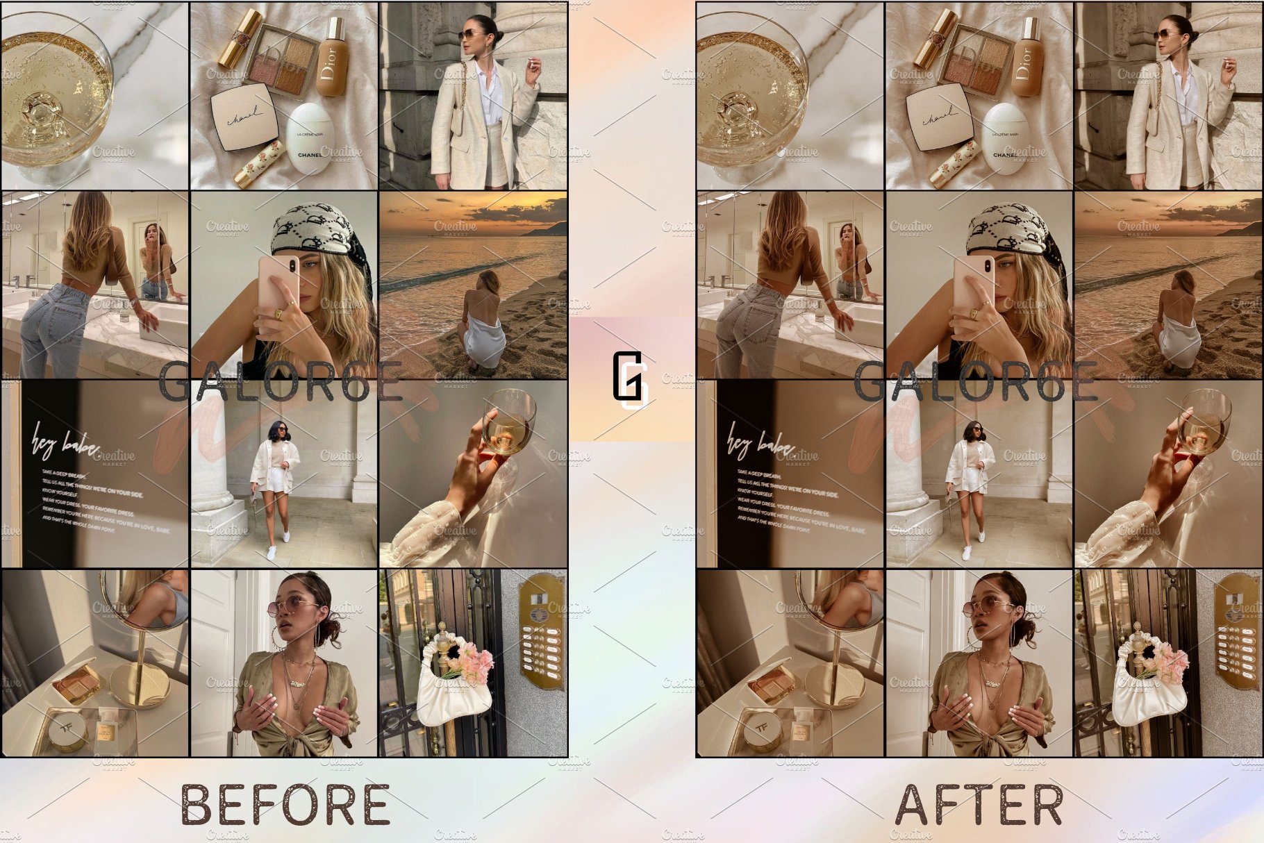 Lightroom Preset GOLDEN by GALOR6Epreview image.