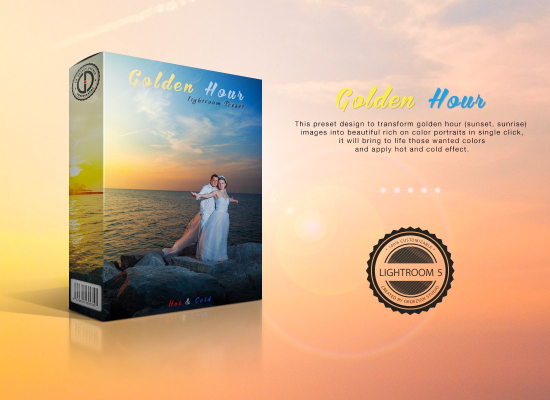 Golden Hour (Hot&Cold) Presetcover image.