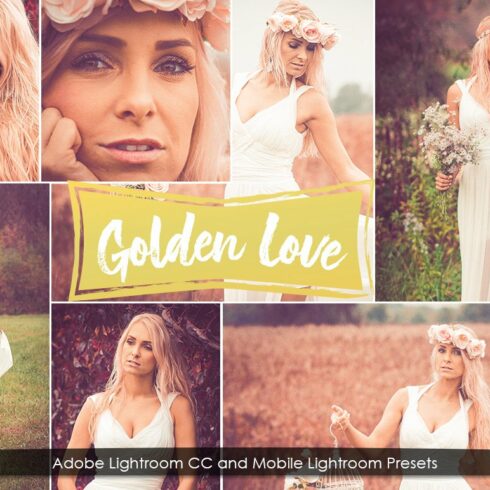 Golden Love Lightrom CC Presetscover image.