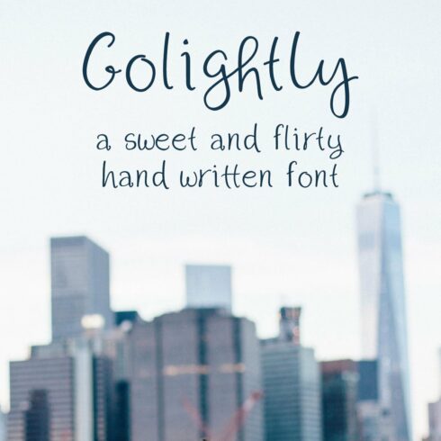 Golightly cover image.