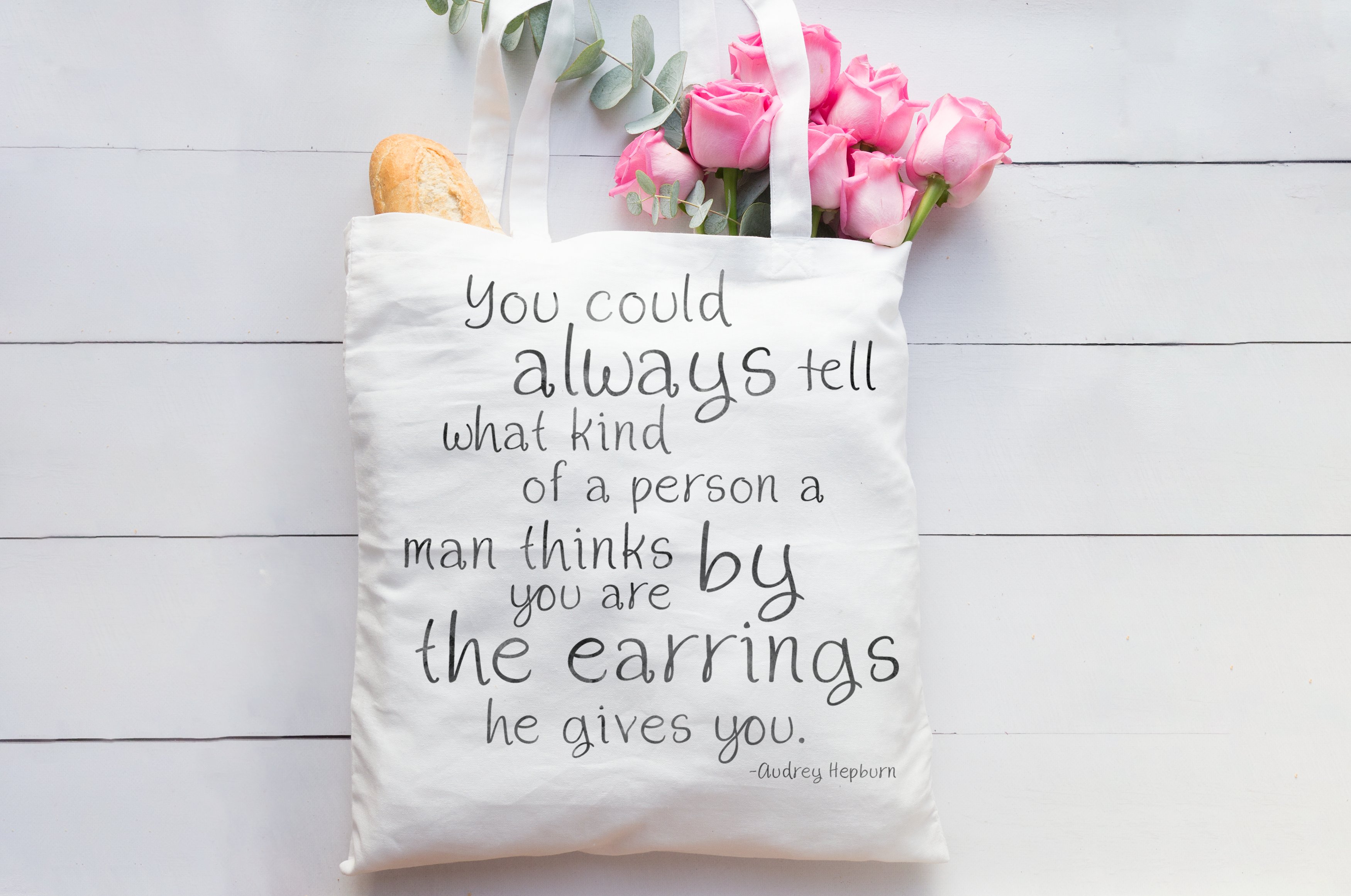 golightly quote bag 548