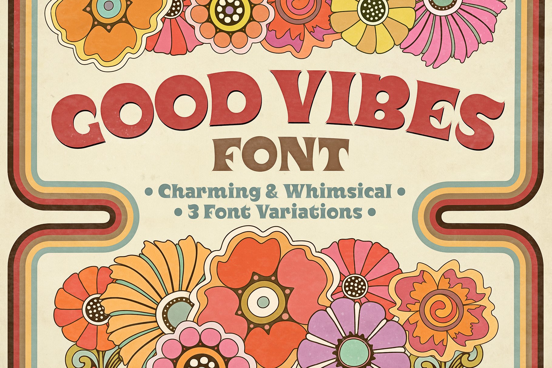 Good Vibes Font cover image.