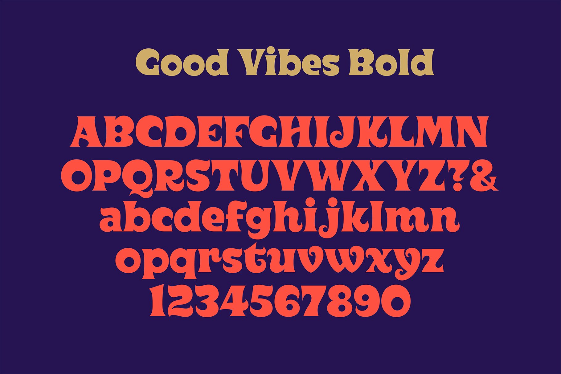 Good Vibes Font preview image.