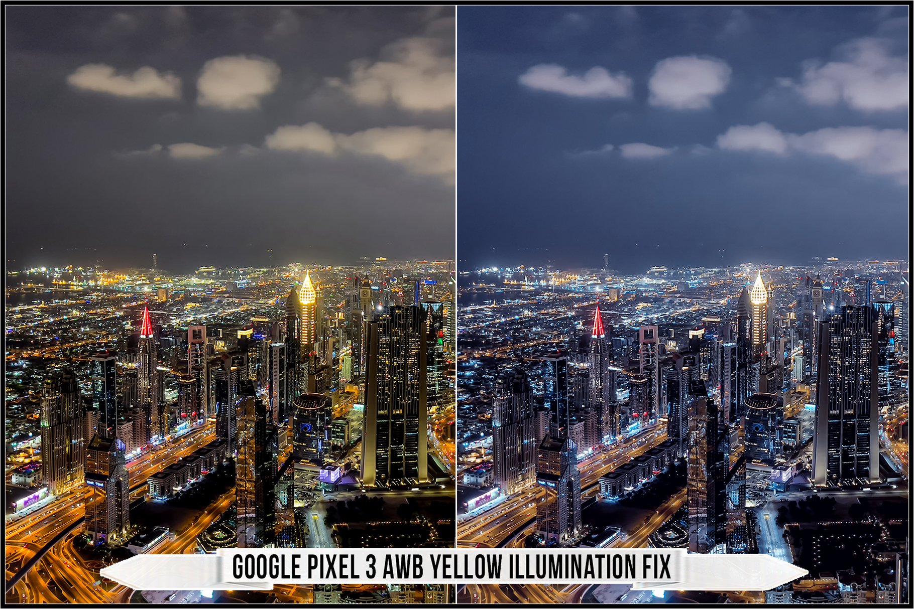 google pixel 3 awb yellow illumination fix 341
