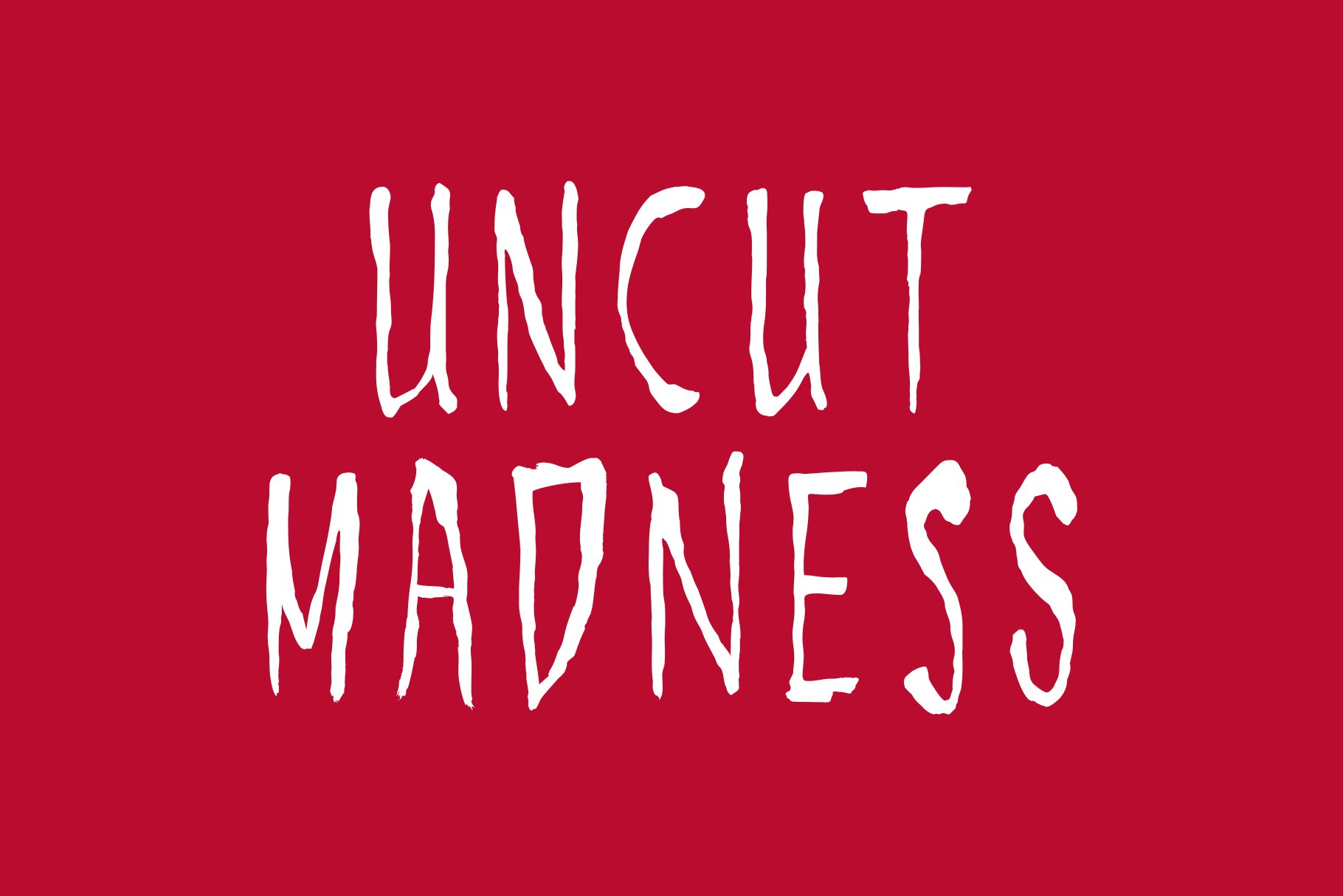Uncut Madness cover image.