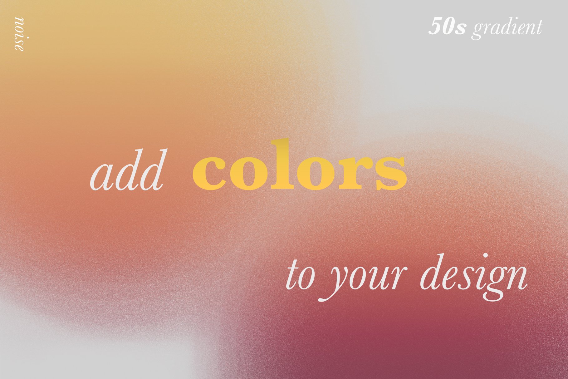 Retro Gradient Colors PS +Free Brushpreview image.