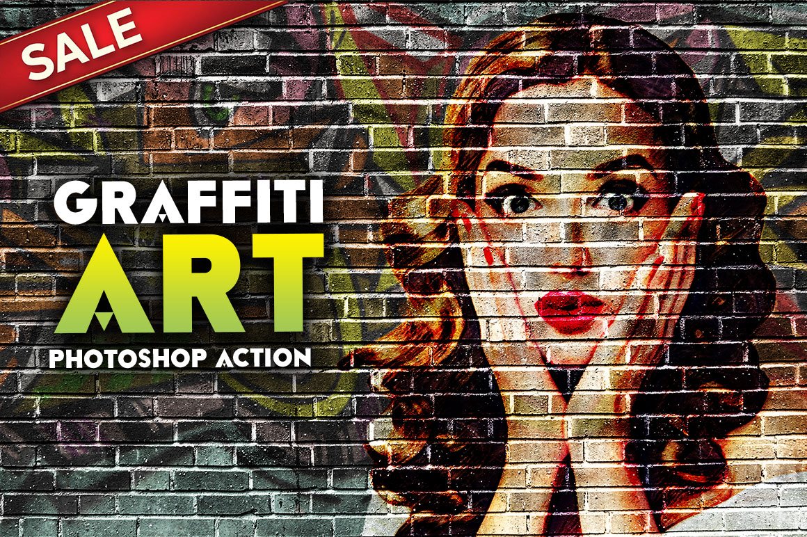 Graffiti Art Photoshop Actioncover image.
