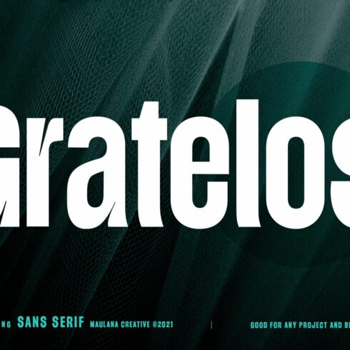 Gratelos Condensed Display Font cover image.